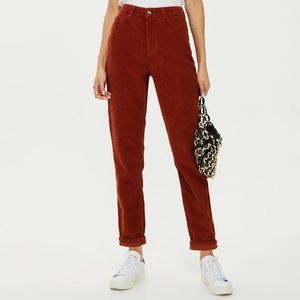 BDG Corduroy High Rise Mom Pant